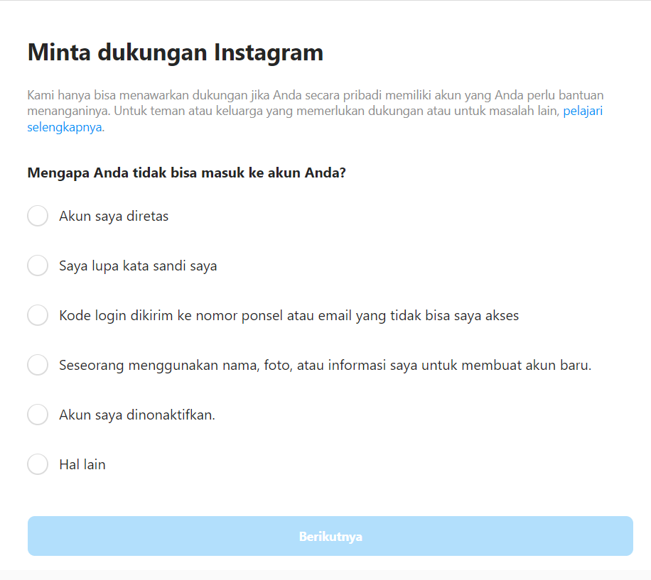 Instagram Rilis Fitur Pemulihan Akun Akibat Peretasan