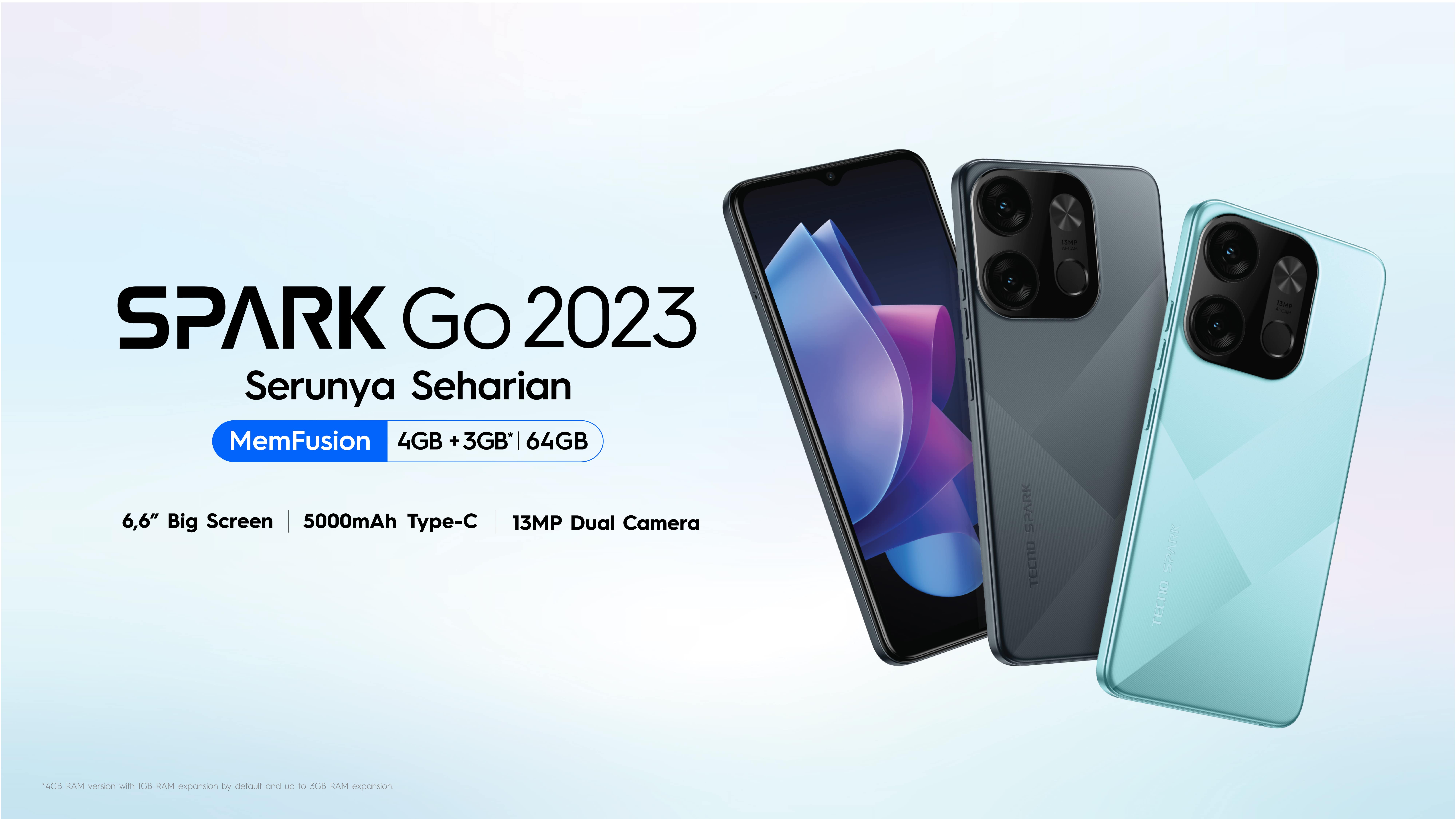 TECNO Luncurkan Spark Go 2023, Dibanderol Harga Terjangkau