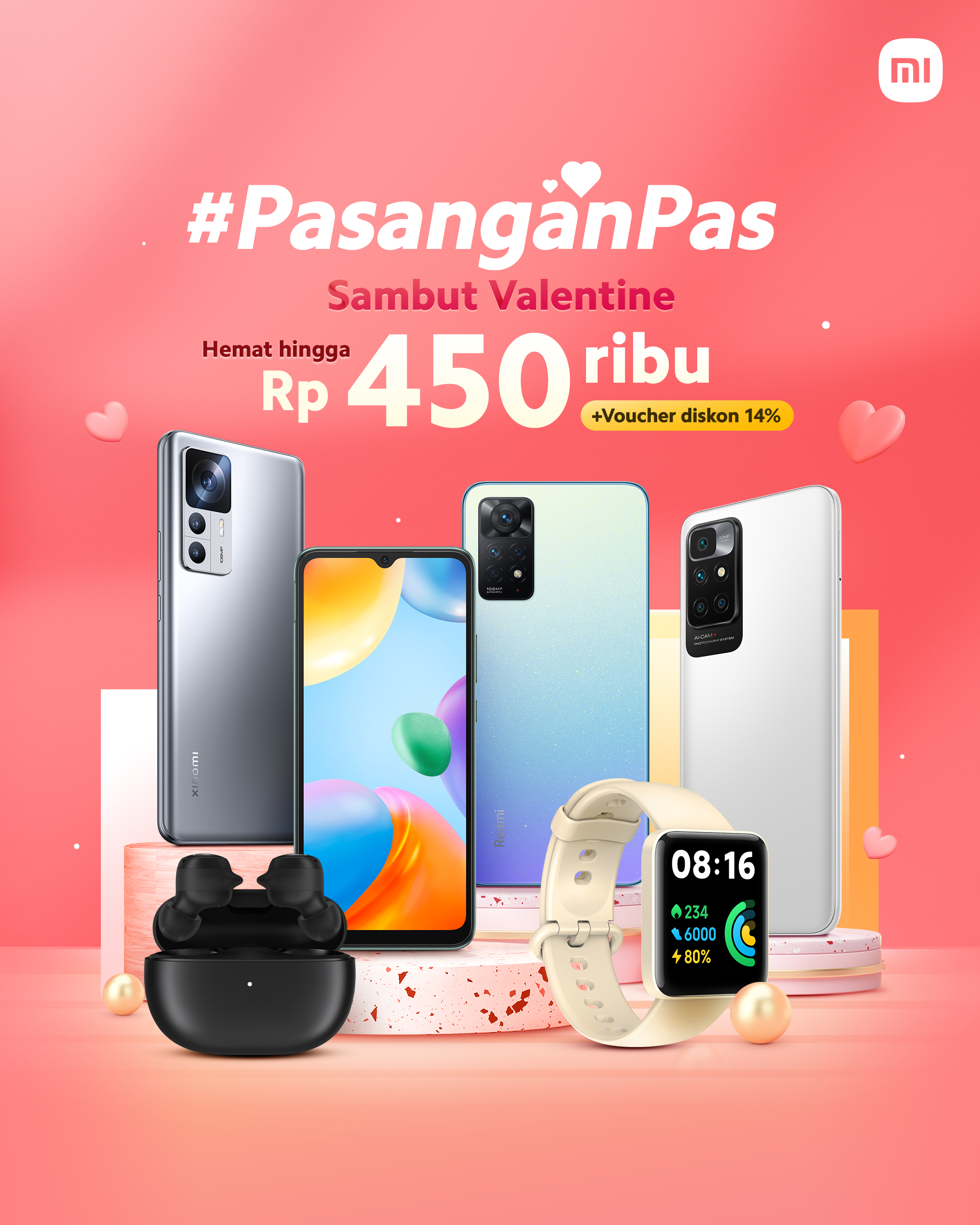 Daftar Promo Xiaomi Meriahkan Hari Valentine