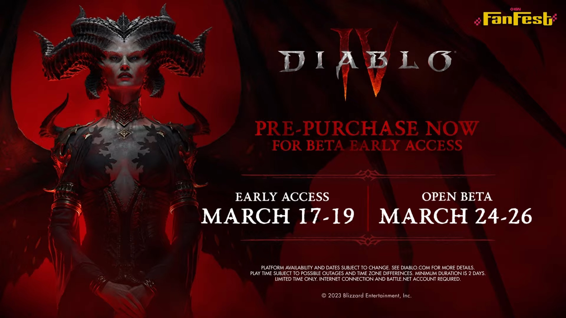 Diablo 4 BETA Akan Dibuka Bulan Depan