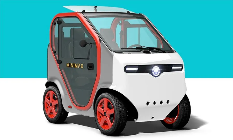 Tazzari Pamer Mobil Listrik Minimax Baru