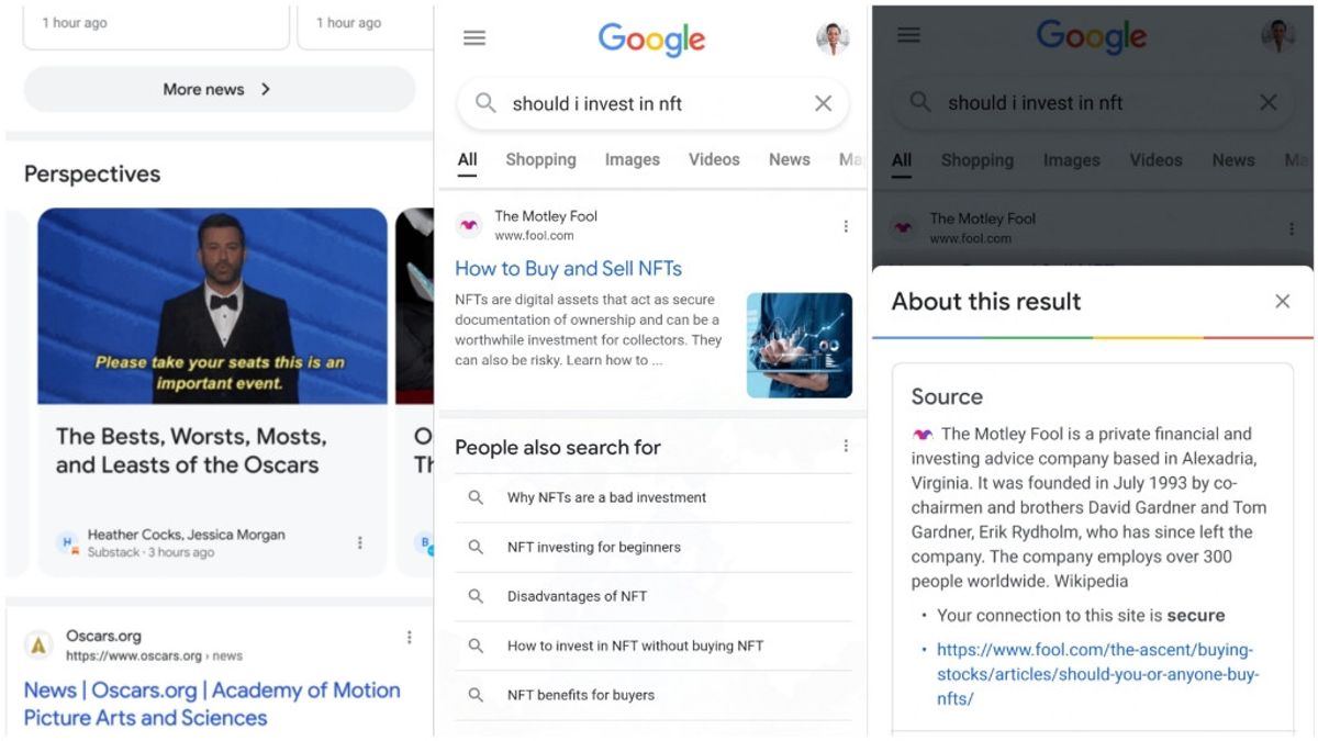 Google Meluncurkan Fitur Baru Untuk Memverifikasi Informasi di Pencarian