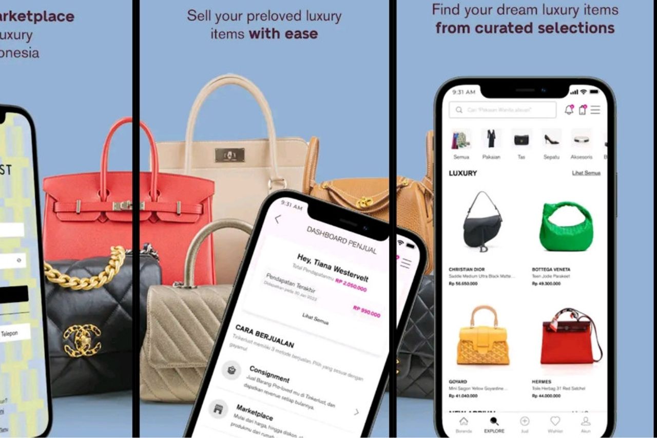 Tinkerlust Luncurkan Aplikasi Mobile Guna Permudah Transaksi Preloved Luxury Fashion