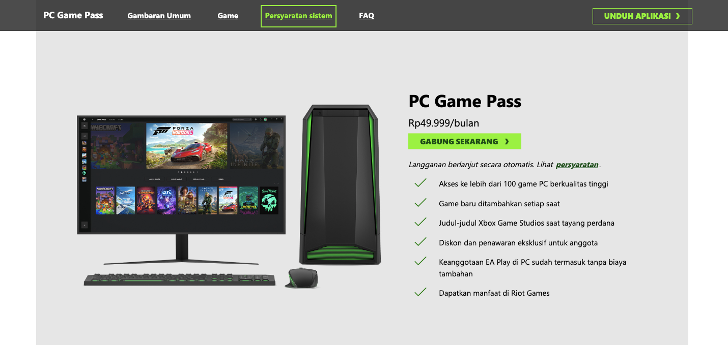 Microsoft Berhenti Tawarkan Harga Trial Rp 14.999 Untuk Xbox PC Game Pass