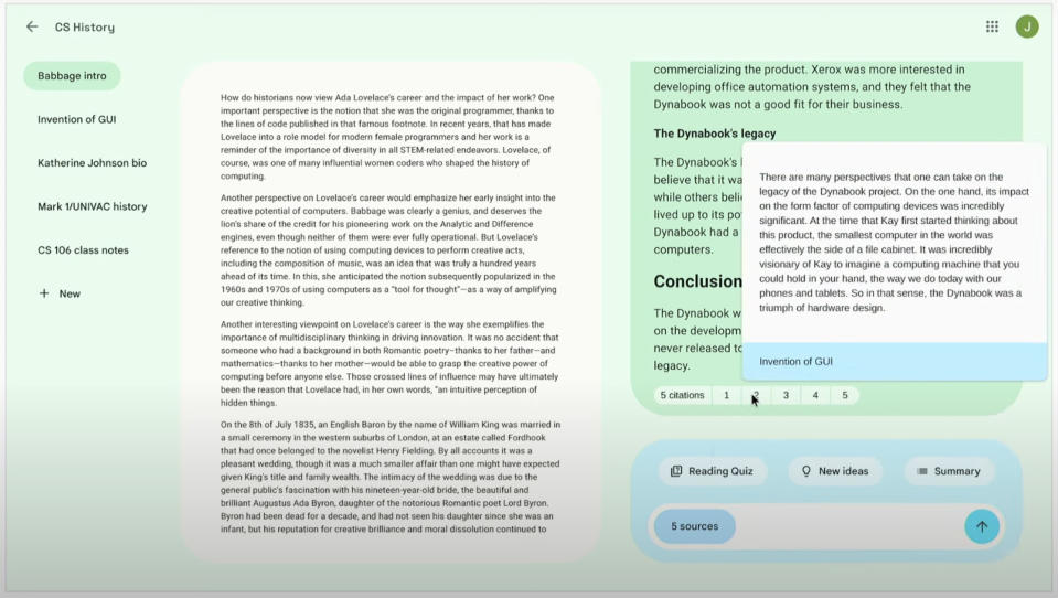 Google Mengembangkan Alat Notebook Berbasis AI dengan Nama Proyek Tailwind