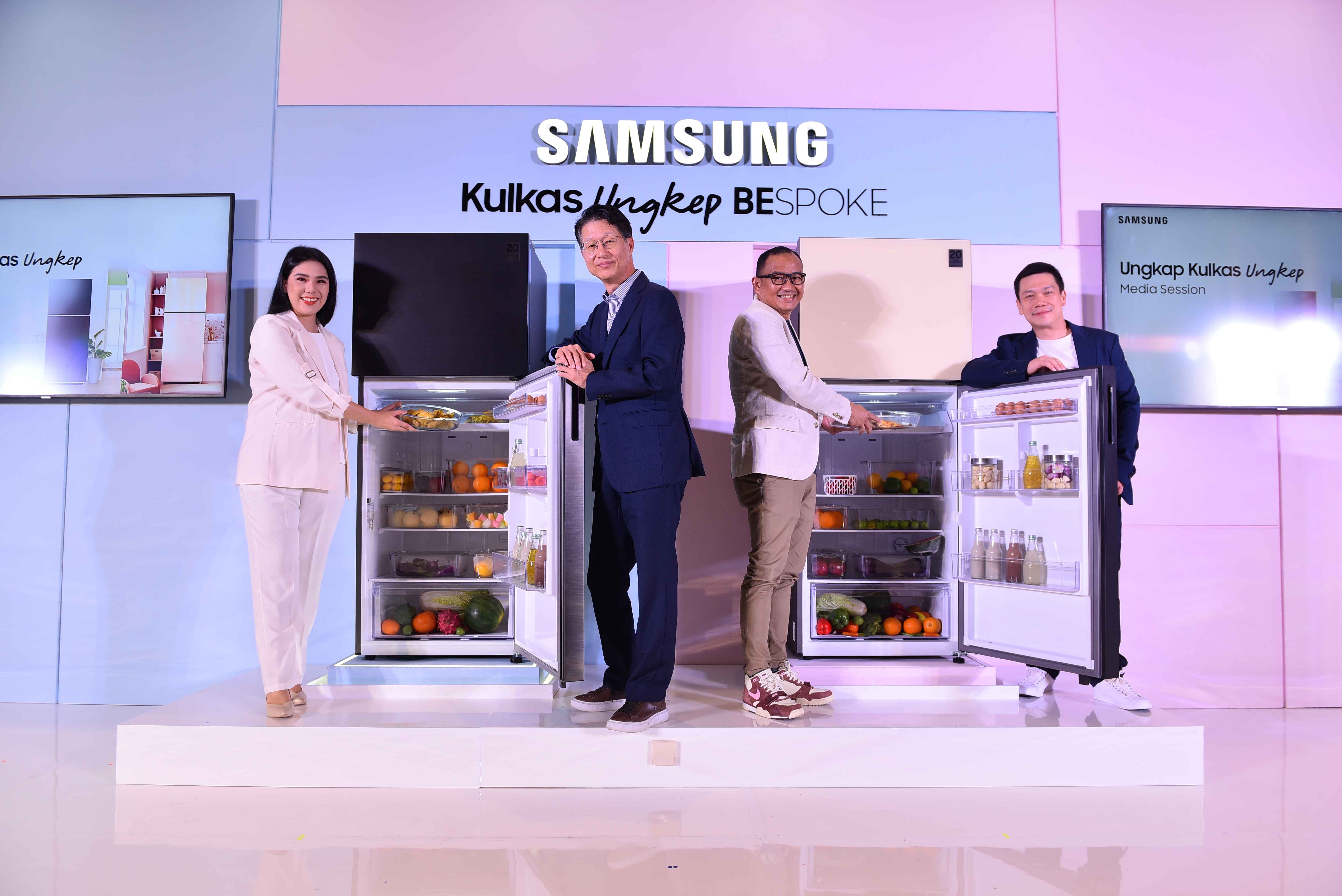 Teknologi Samsung "Kulkas Ungkep" Bikin Tenang Simpan Masakan