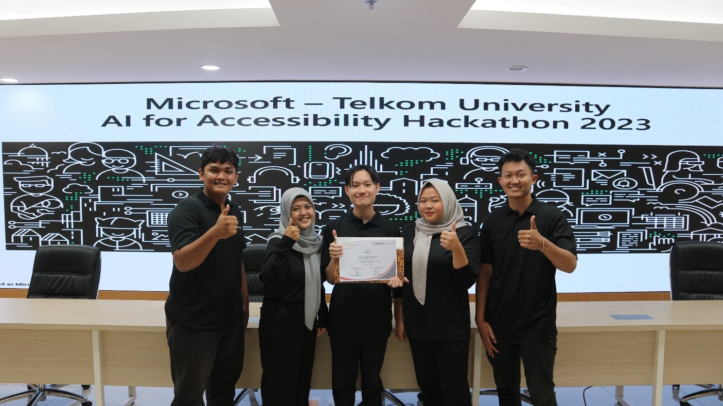 Tim Katakan AI Menangkan Hackathon AI for Accessibility