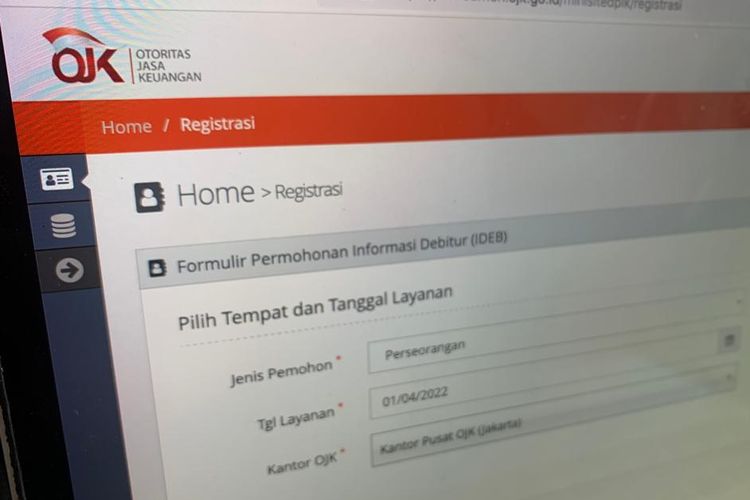 Cara Cek Status BI Checking via Online