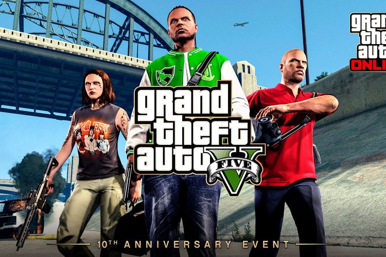 Game Grand Theft Auto V Kini Capai Usia 10 Tahun