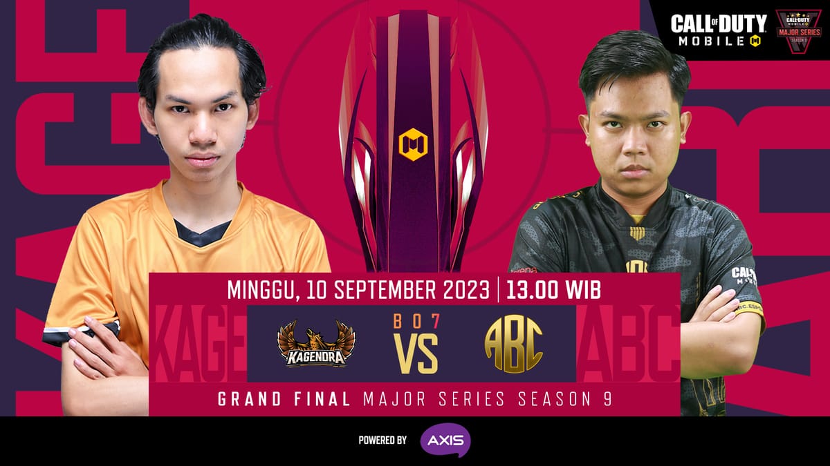 Makin Panas, Kagendra Tantang ABC Esports di Grand Final CODM Mayor Series 9