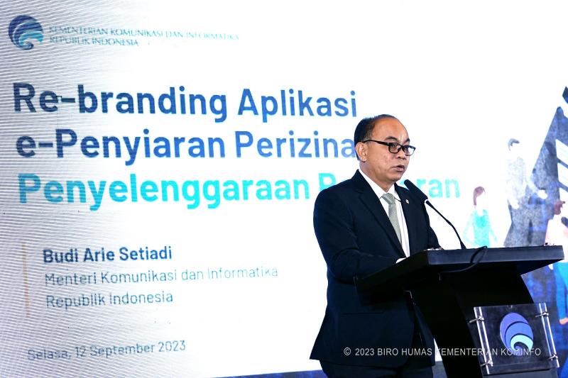 Menkominfo Targetkan Layanan Efektif hingga Transparan Melalui Rebranding e-Penyiaran