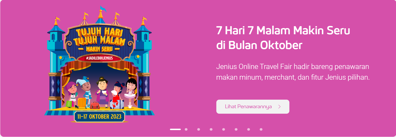 Siap War Ticket Jenius Online Travel Fair, Ini Caranya