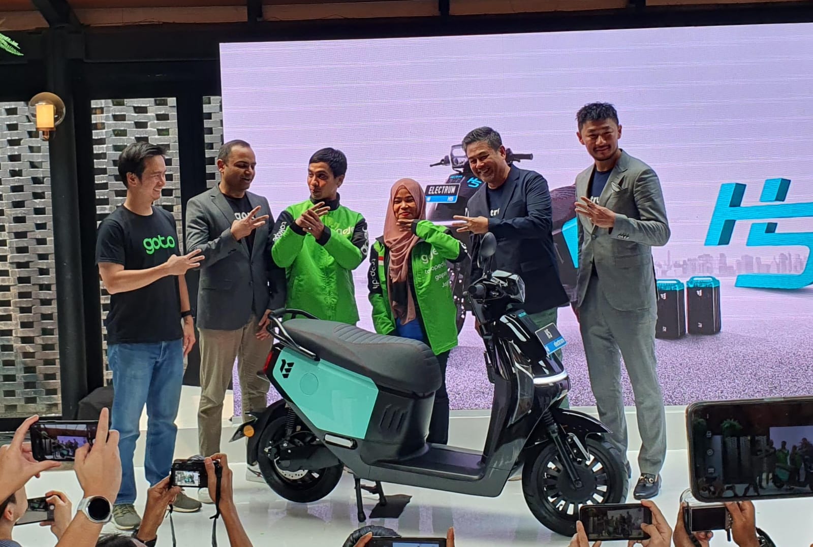 Electrum Siapkan 500 Unit Motor Listrik H5 untuk Rider Gojek