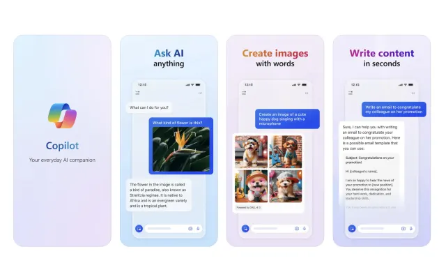 Aplikasi Chatbot Copilot AI dari Microsoft Hadir di iOS