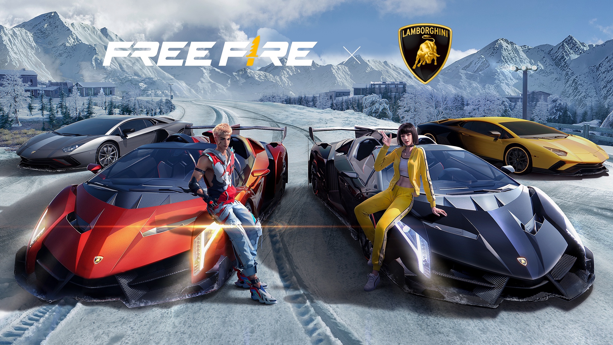 Keren, Ada Supercar Lamborghini di Game Free Fire