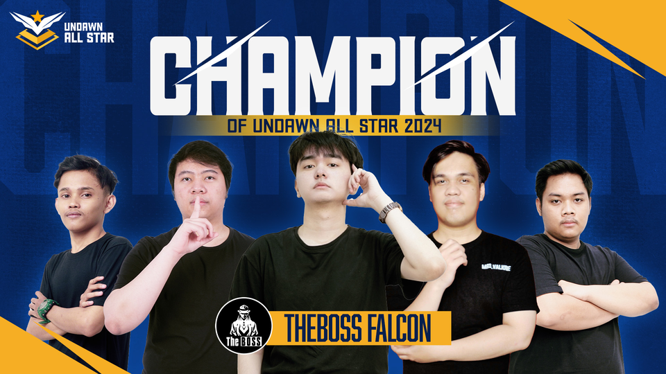 The Boss Falcon Cukur Habis Tim dari Thailand di Grand Finals Undawn All Star