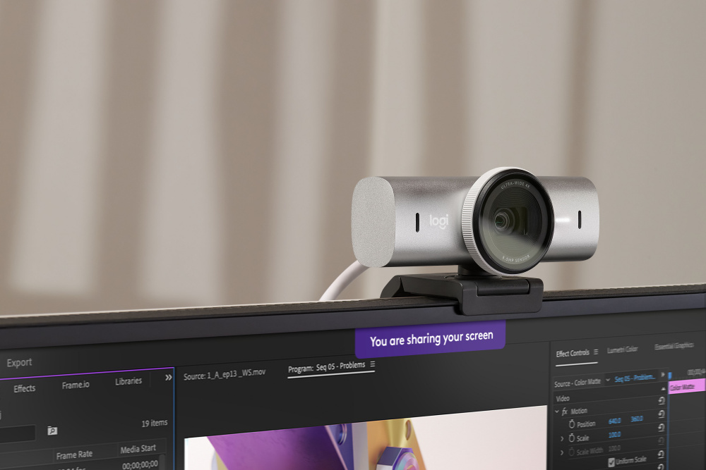 Logitech Luncurkan Webcam Anyar MX Brio