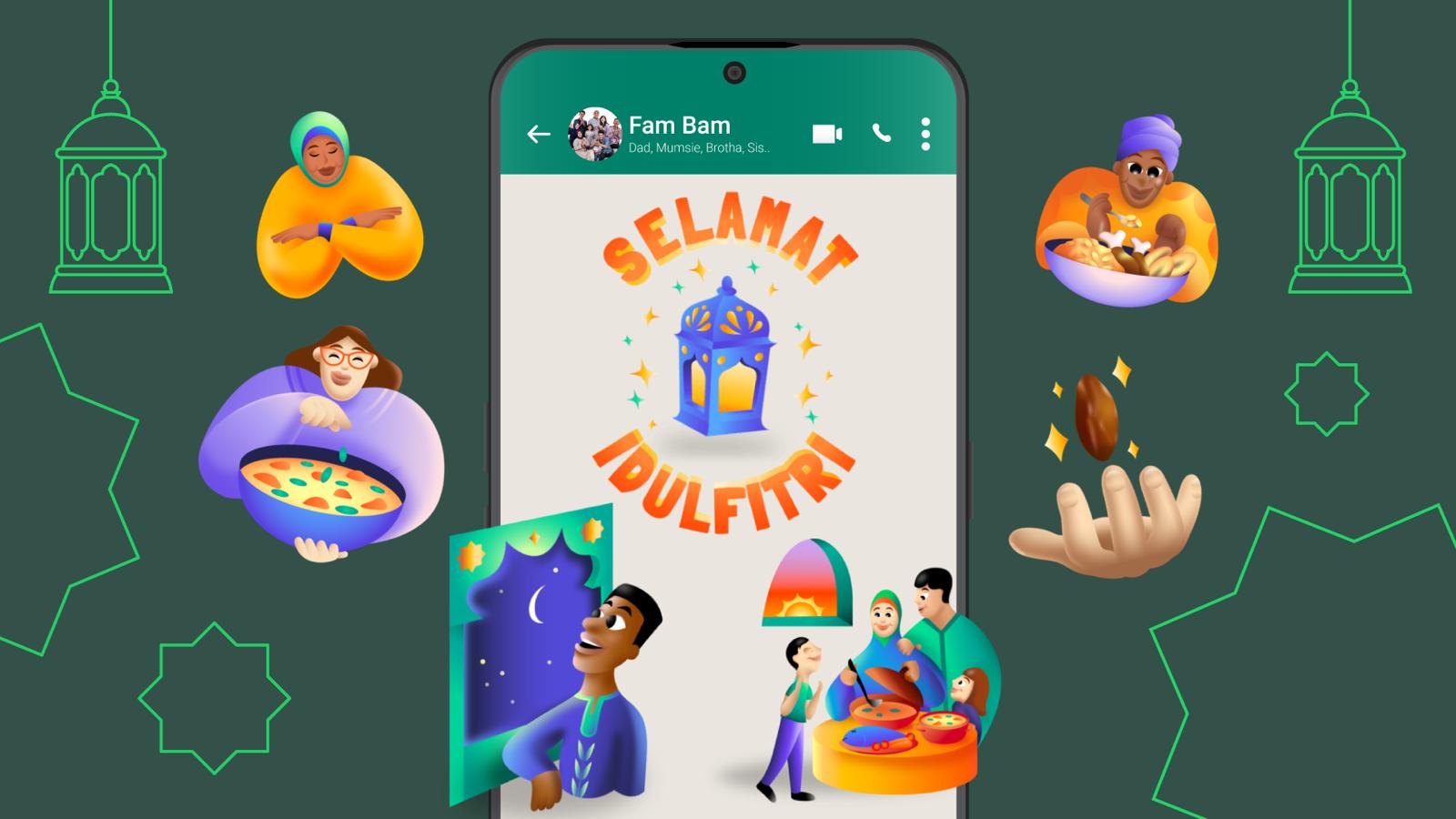 Rekomendasi Ucapan Lebaran di WhatsApp untuk Orang Tersayang 