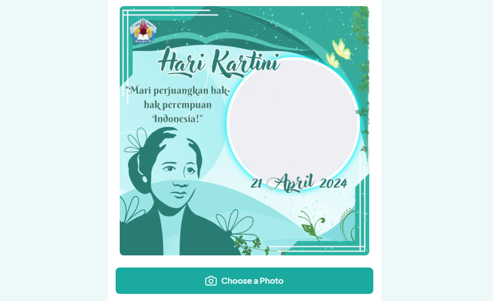 Sukacita Emansipasi Wanita, Ini Link Unduh Twibbon Hari Kartini 2024