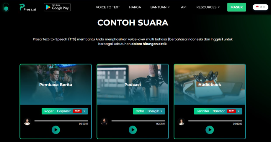 Prosa.ai Hadirkan Inovasi Terbaru Text-to-Speech dengan 40 Suara Beragam