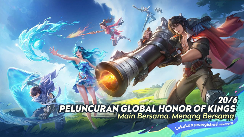 Pra-registrasi Dimulai, Game Honor of Kings Rilis Global pada 20 Juni