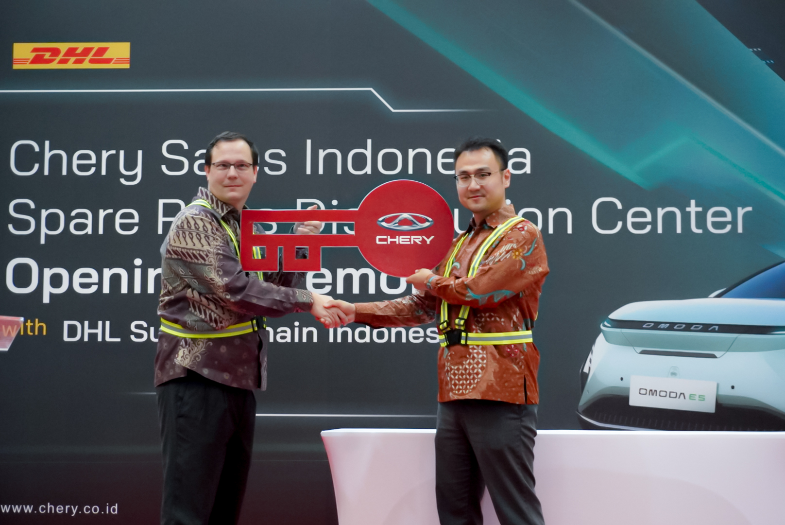 Percepat Suplai Suku Cadang, Chery dan DHL Jalin Kerjasama