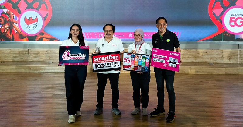 3.000 Pelari Ramaikan Smartfren Run 2024 Berhadiah Total Rp200 Juta