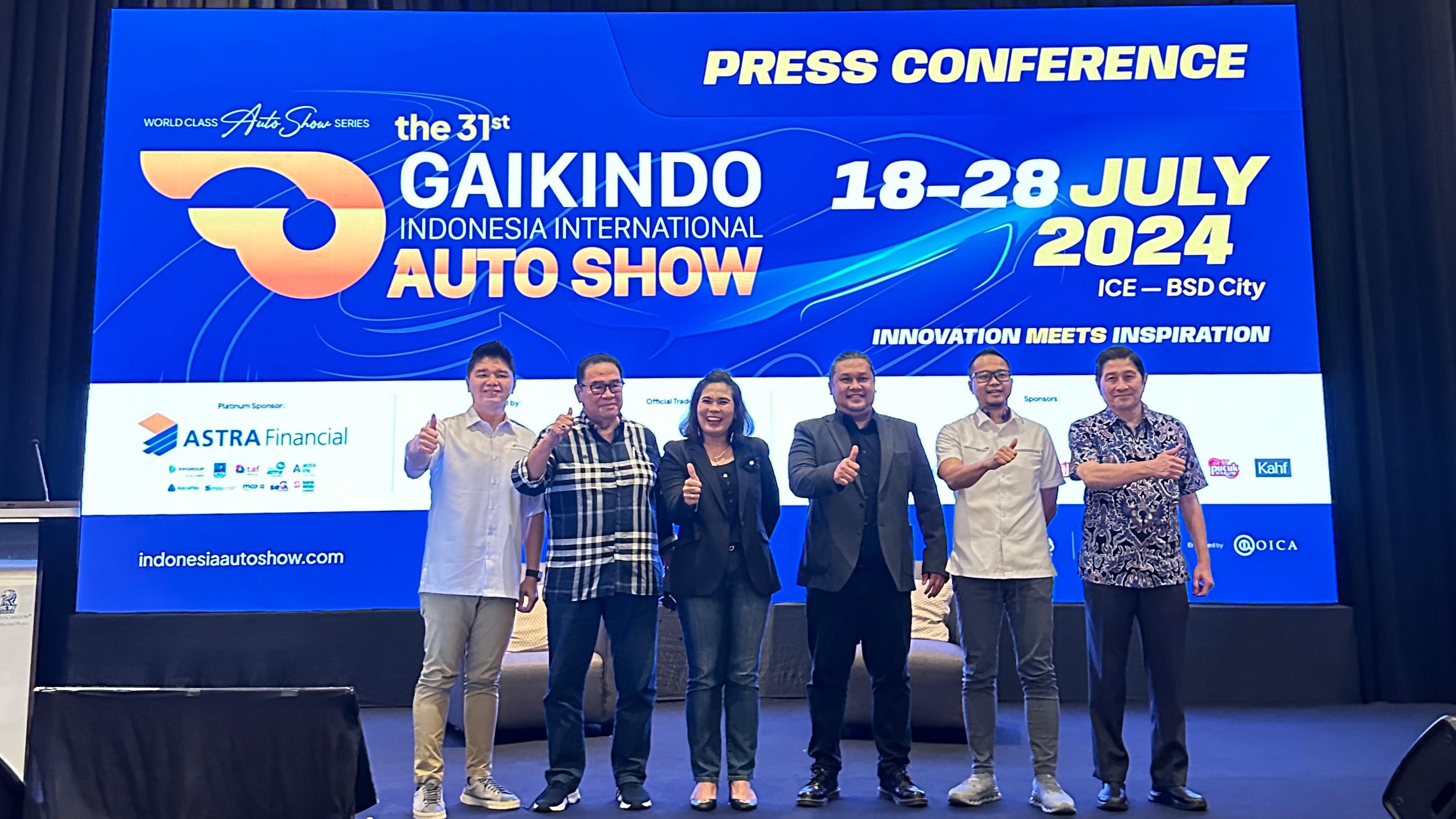 Cetak Sejarah, GIIAS 2024 Bakal Diramaikan 55 Merek Kendaraan Bermotor