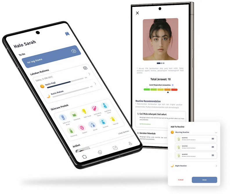 Startup SkinCheckAI Kembangkan Aplikasi Perawatan Wajah Bertenaga AI