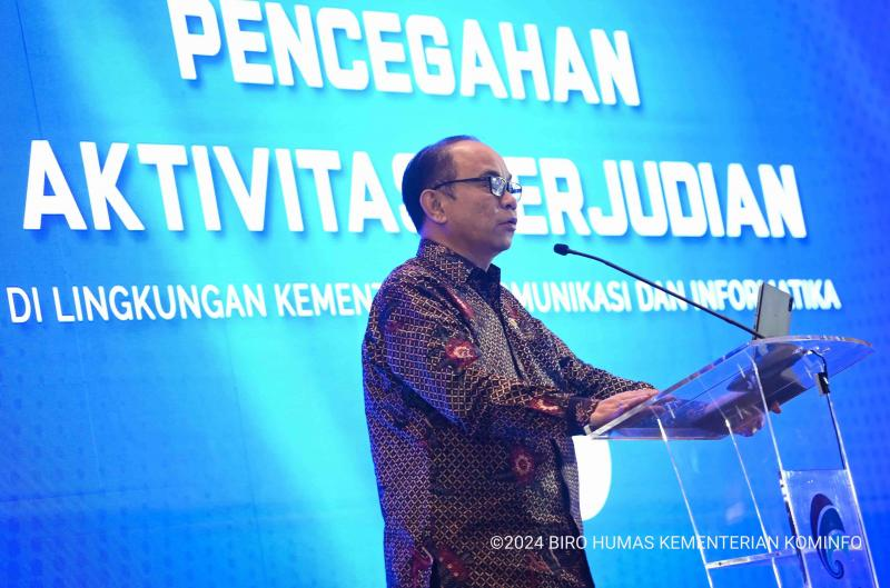 Selama Setahun, Kominfo Putus Akses 2,6 Juta Lebih Konten Judi Online