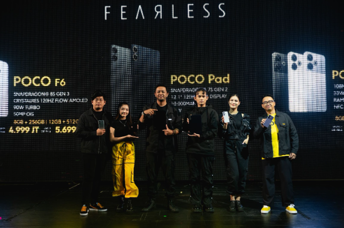 Poco Resmi Luncurkan Poco F6, Poco M6, dan Poco Pad