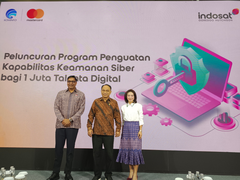 Kominfo dan Indosat Buka Pelatihan Daring di Bidang Keamanan Siber