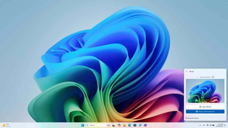 Microsoft Uji Coba Fitur Recall via PC Copilot+ Berbasis Snapdragon