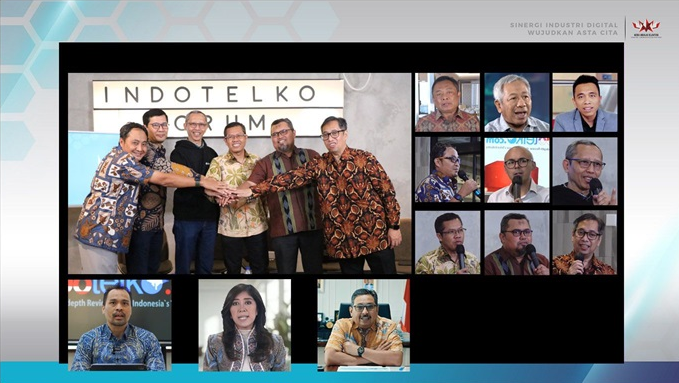 IndoTelko Forum: Kolaborasi Lintas Sektor Wujudkan Indonesia Emas 2045