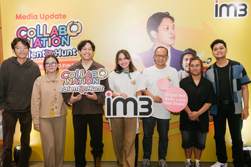 Collabonation Talent Hunt Indosat Ooredoo 2024 Jaring 12 Finalis