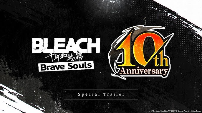 Rayakan Ulang Tahun Ke-10, Bleach: Brave Souls Siapkan Banyak Hadiah