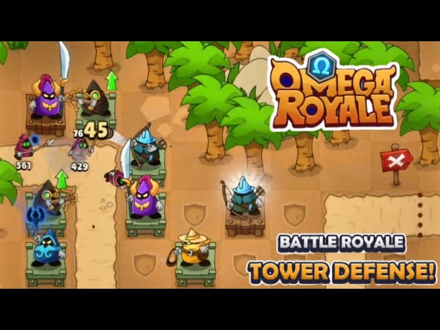 Omega Royale Resmi Melantai, Game Tower Defense Rasa Battle Royale