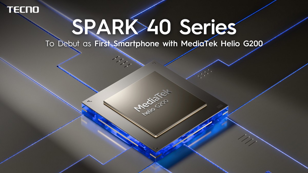 Helio G200 Debut, Tecno Spark 40 Pro+ Siap Tancap Gas