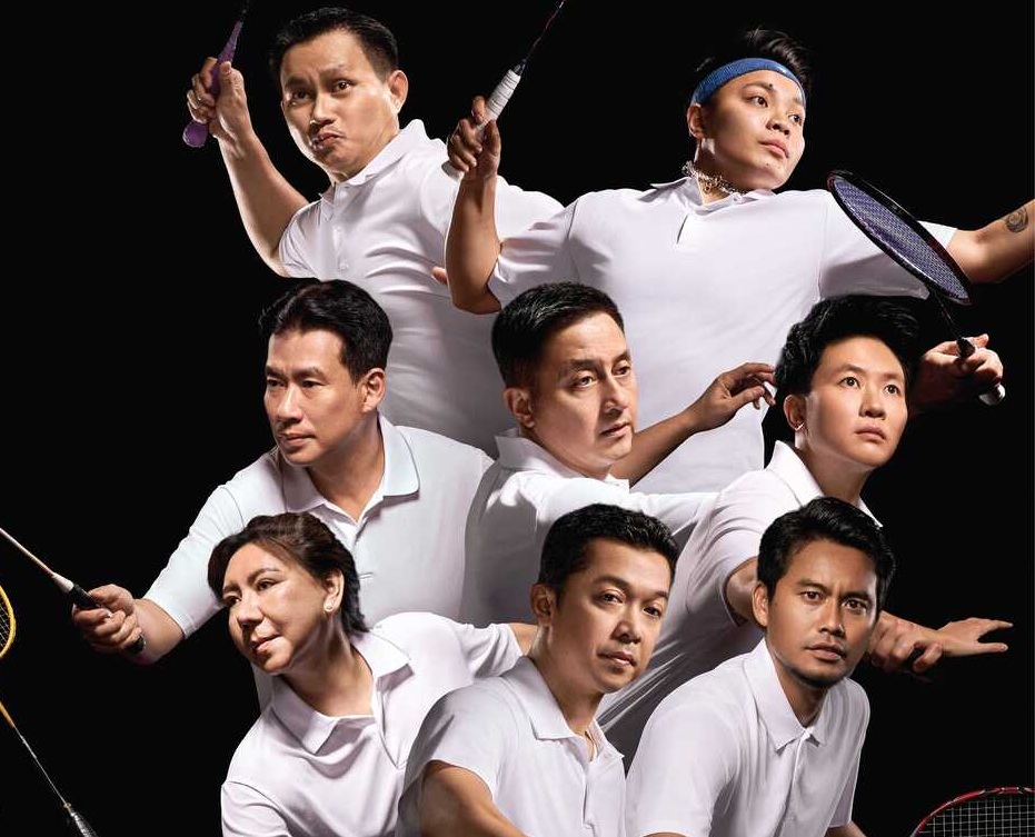 Oppo Adu Para Legenda Bulutangkis di Lapangan