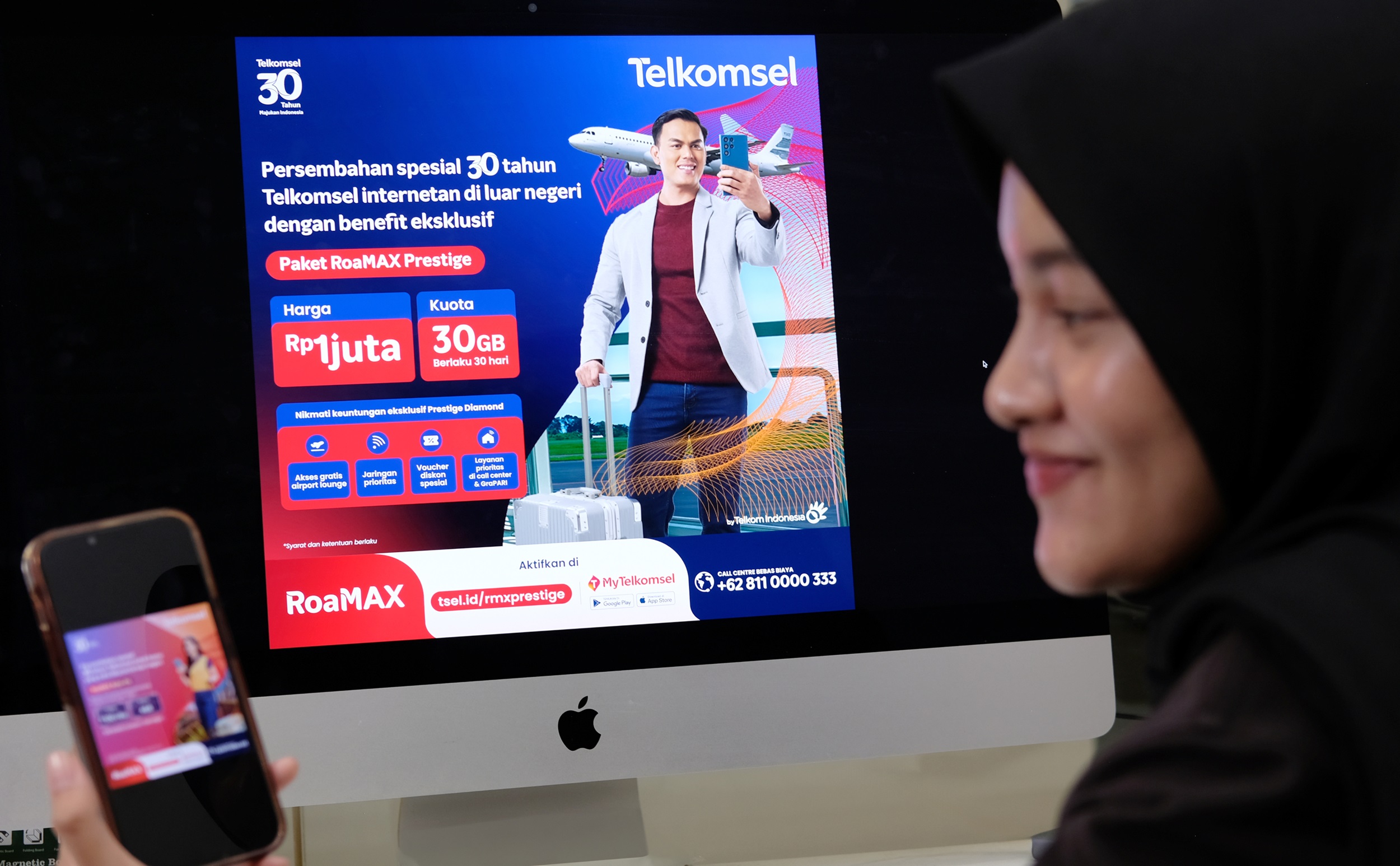 RoaMAX Auto-On, Solusi Roaming Otomatis dari Telkomsel untuk Traveler