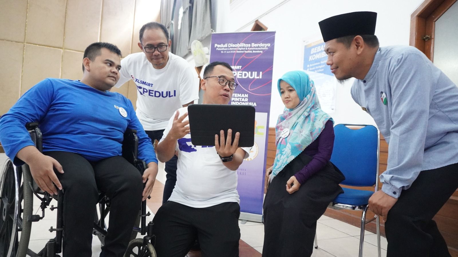 XLSMART Latih 100 Disabilitas Jadi Wirausahawan Digital